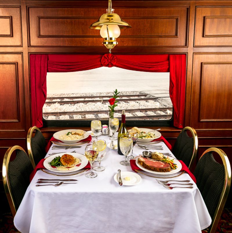 Stepping Back In Time On The Vintage Dining Cars