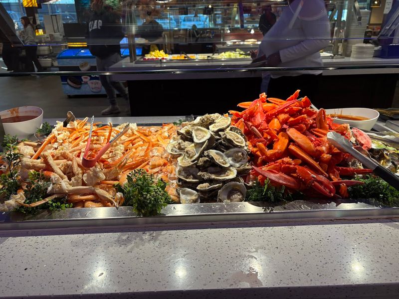 The Seafood Station Is The Real Star Here