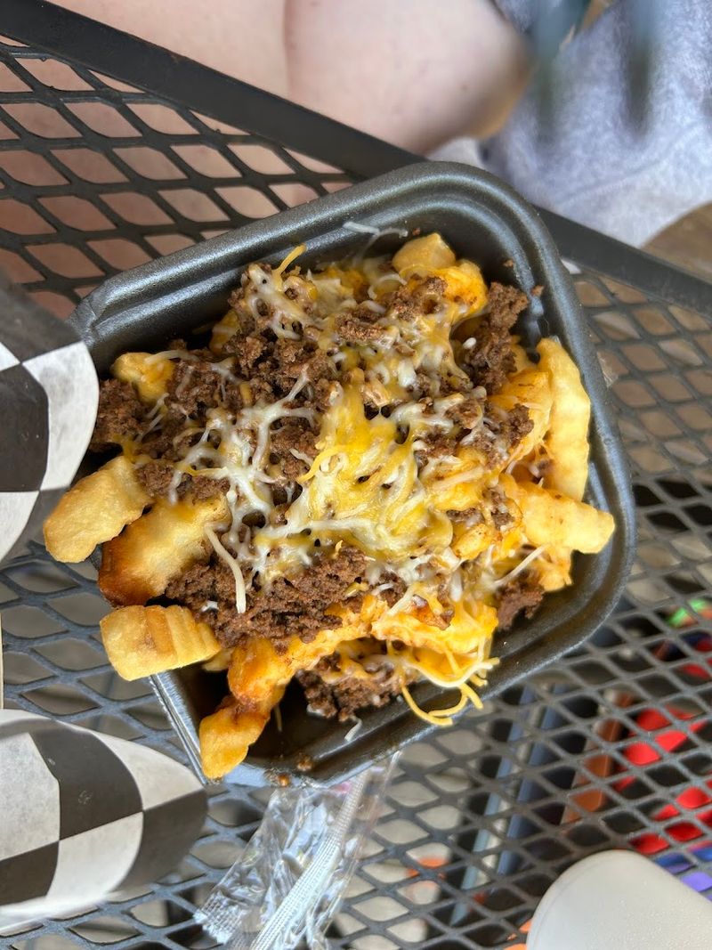 Chili Fries Made With Homemade Chili