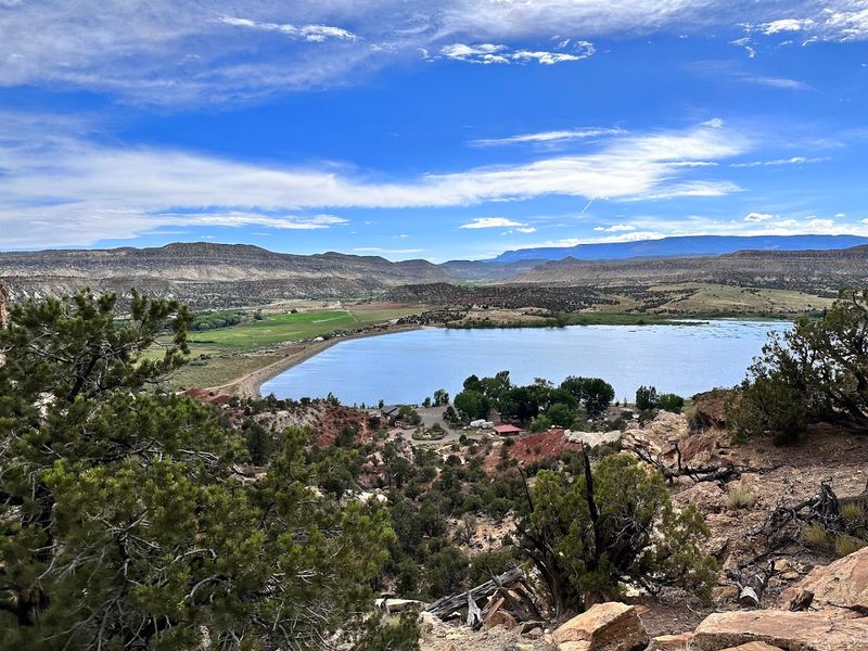 Wide Water And Red Rock Views Right From Camp