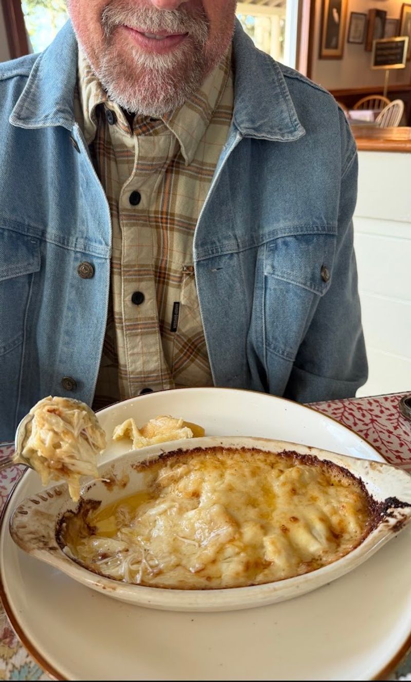 Try The Crab Au Gratin