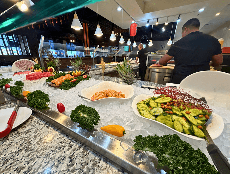 The Atmosphere Matches The Food