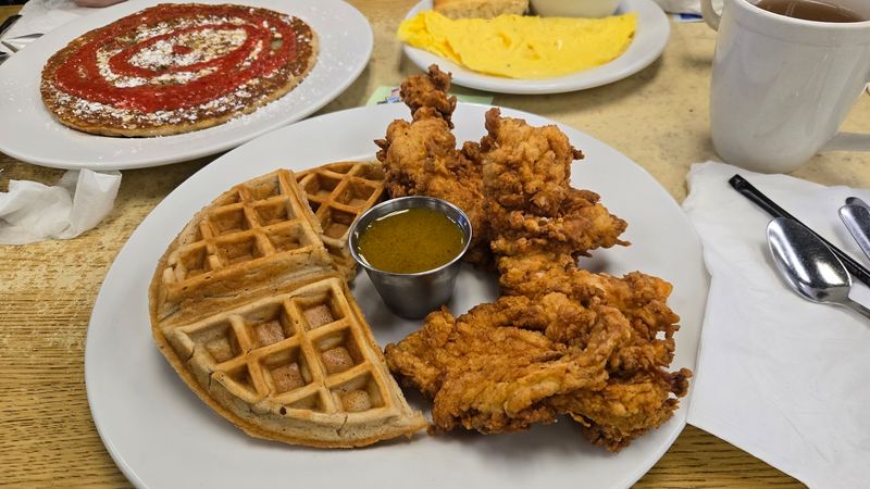 The Chicken And Waffles That Put Early Bird Diner On The Map