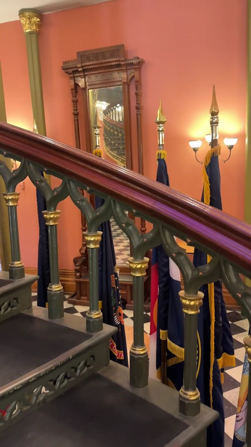 The Cast Iron Spiral Staircase