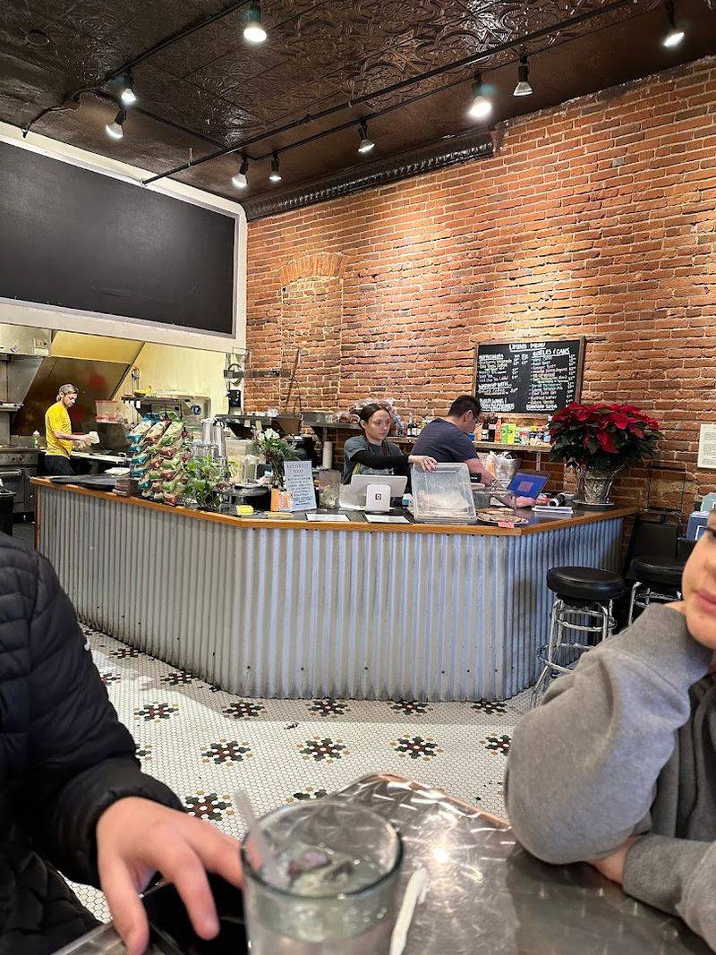The Atmosphere Inside This Two-Level Cafe