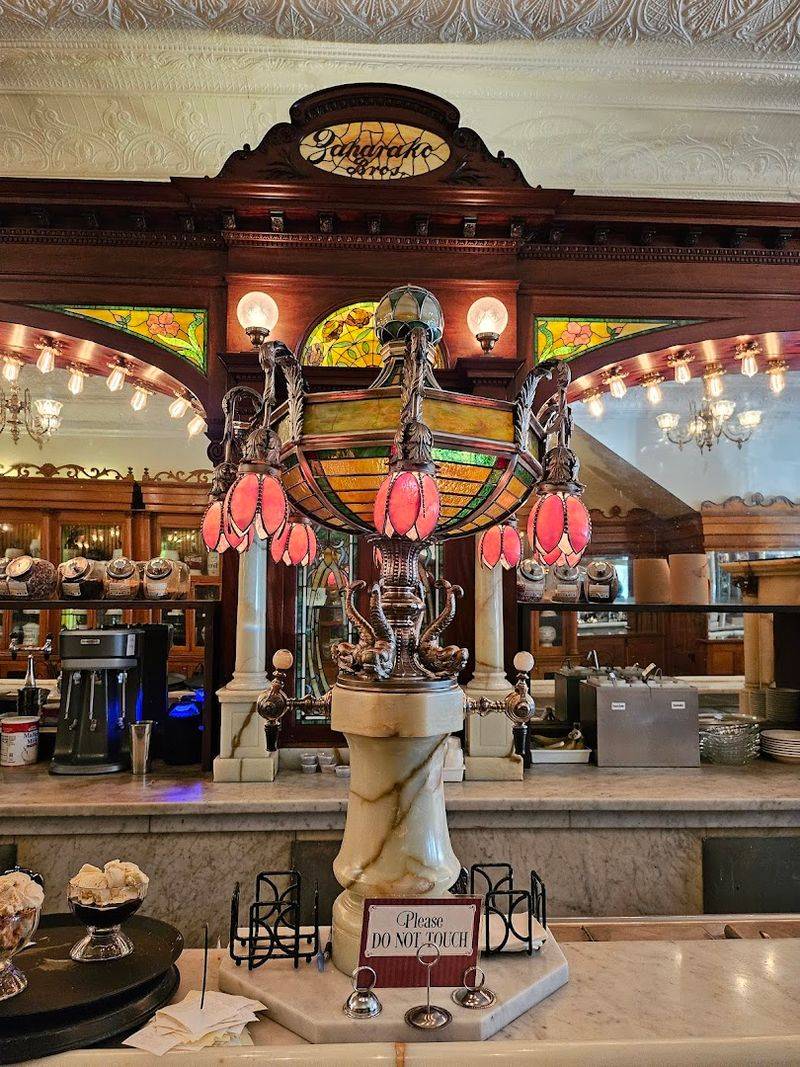 Two Soda Fountains Straight From The 1904 World's Fair