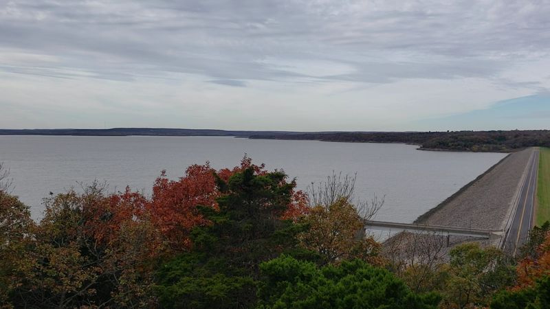 The Sunset Pavilion Overlook At The Dam