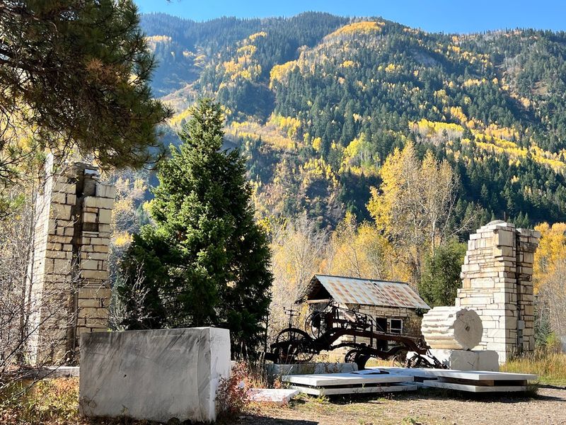 A Mountain Town With Historic Stone
