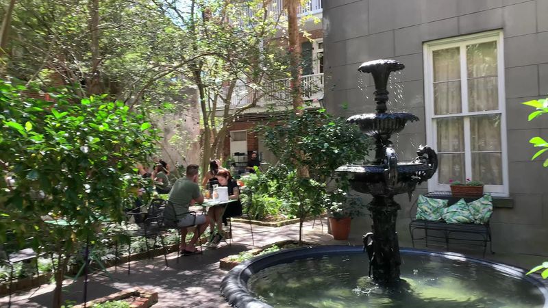 Arrive Early For The Courtyard