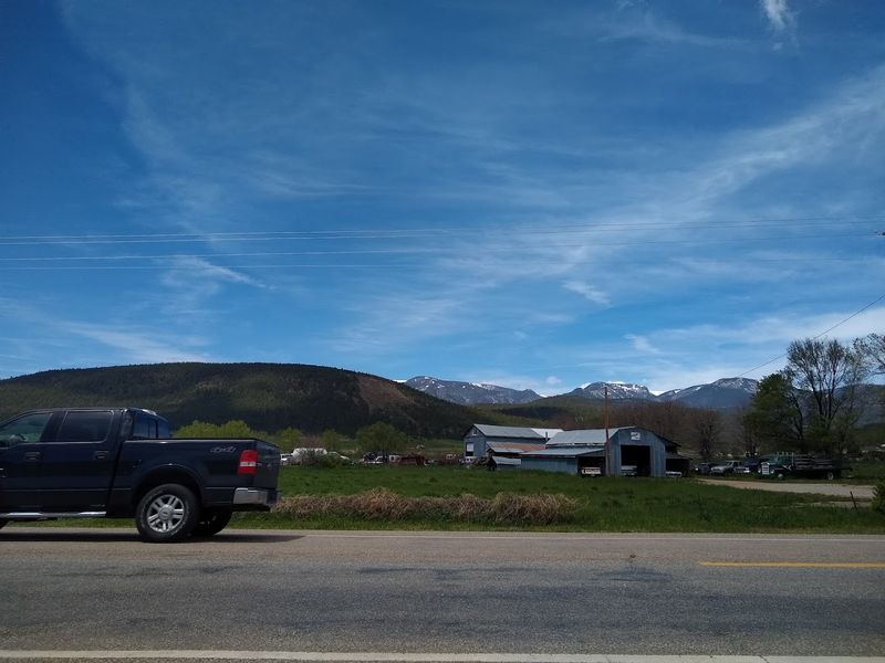 A Quiet Rural Highway Setting