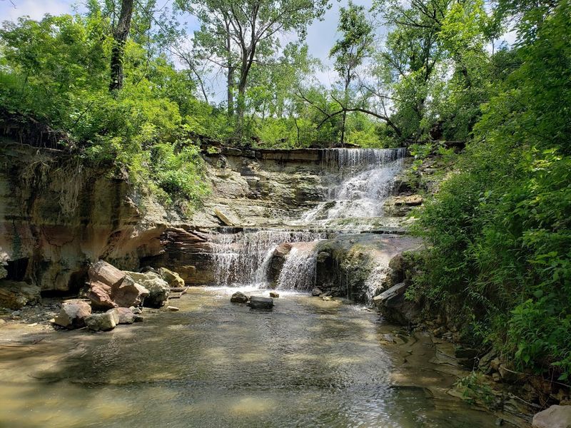 A Waterfall That Actually Exists In Kansas
