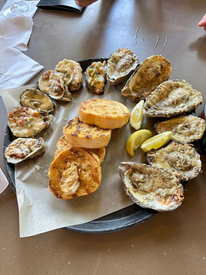 Charbroiled Oysters