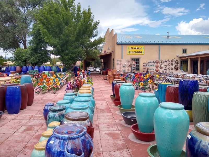Colorful Courtyards And Handmade Finds