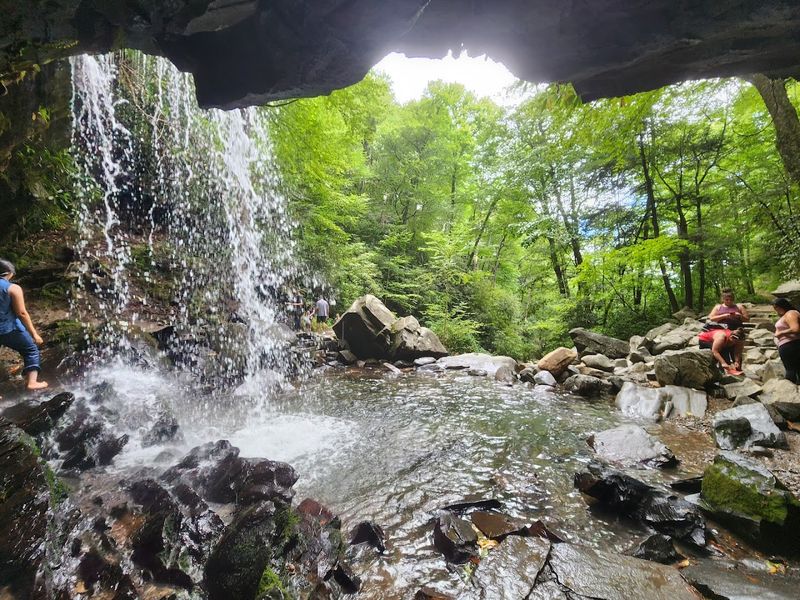 Walk Behind The Falls
