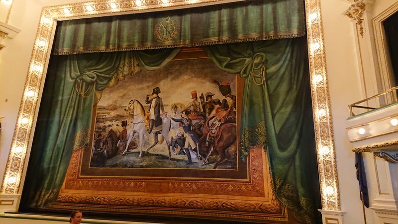 The Famous Hand-Painted Napoleon Curtain
