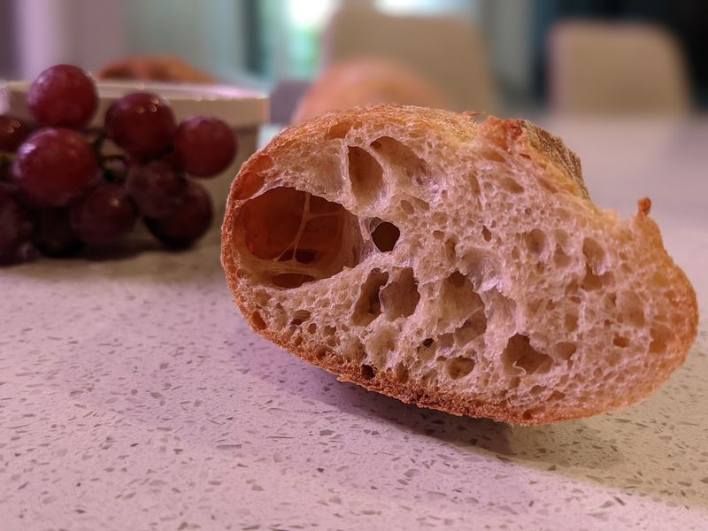 Sample The Ciabatta For Open Crumb