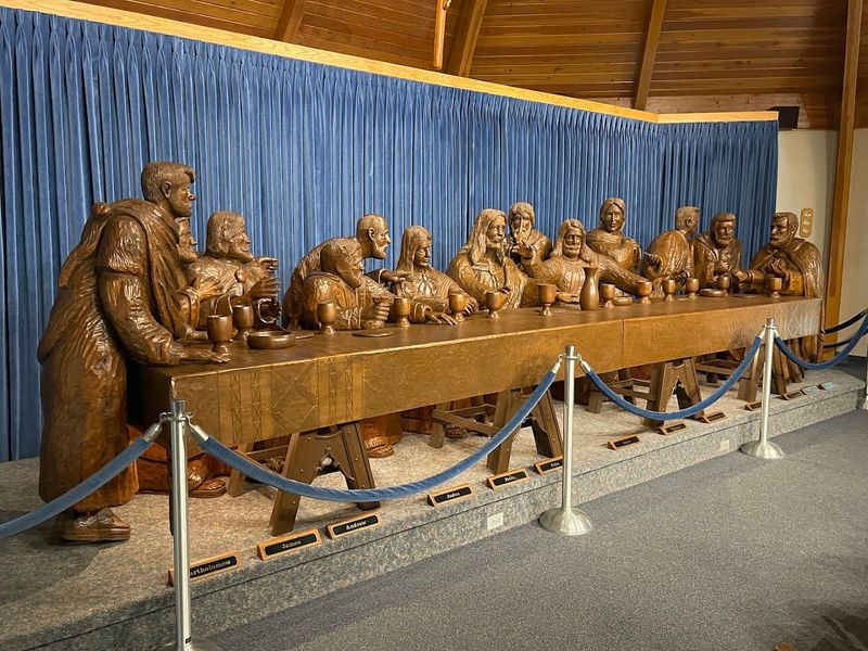 The Last Supper Wood Carving That Belongs in a Different Century