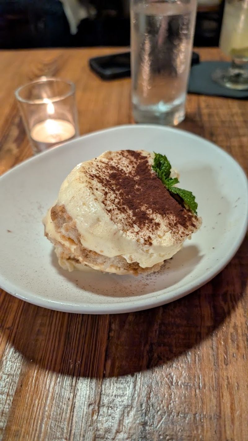 Desserts - Tiramisu And Creme Brulee