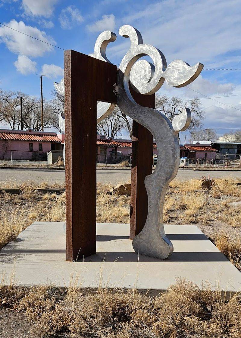 Art-Filled Corners In The Desert