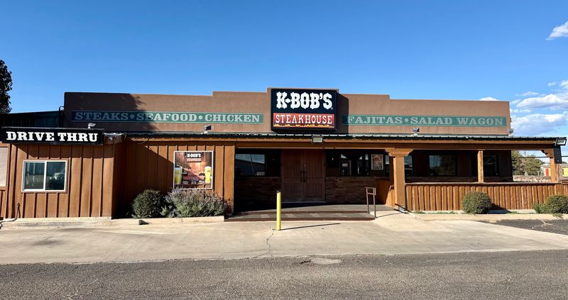 A Roadside Steakhouse Setting On Mabry Drive