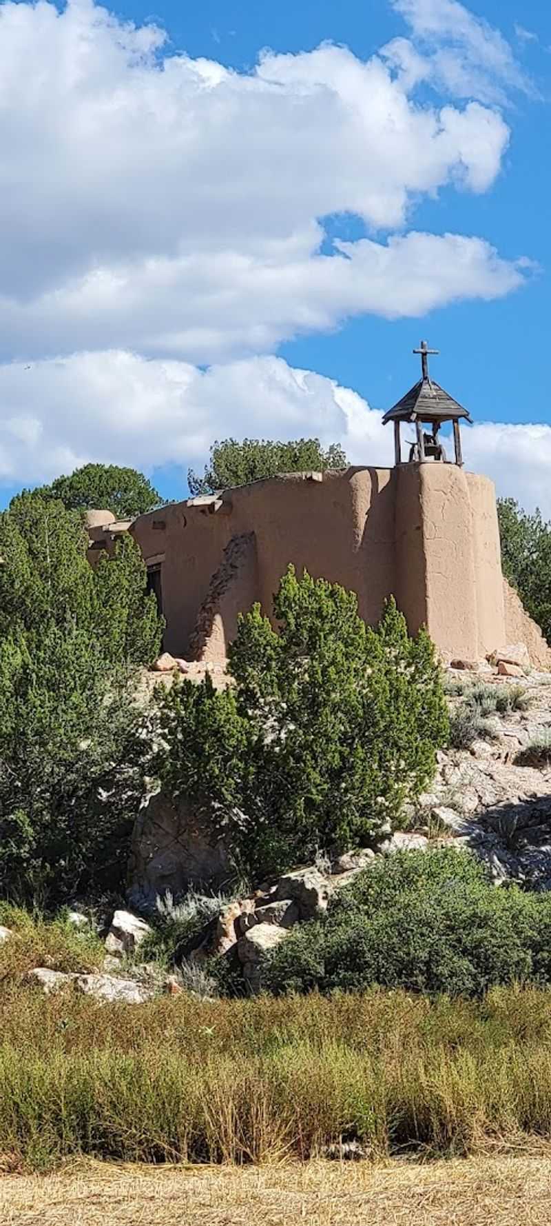 Historic Paths Framed By Valley Light