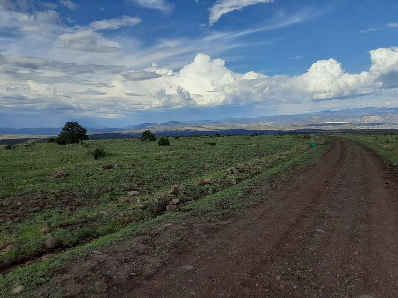 Old Mining Roads Framed By Mountain Silence