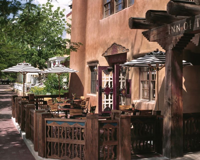 The Patio At Rosewood Inn Of The Anasazi