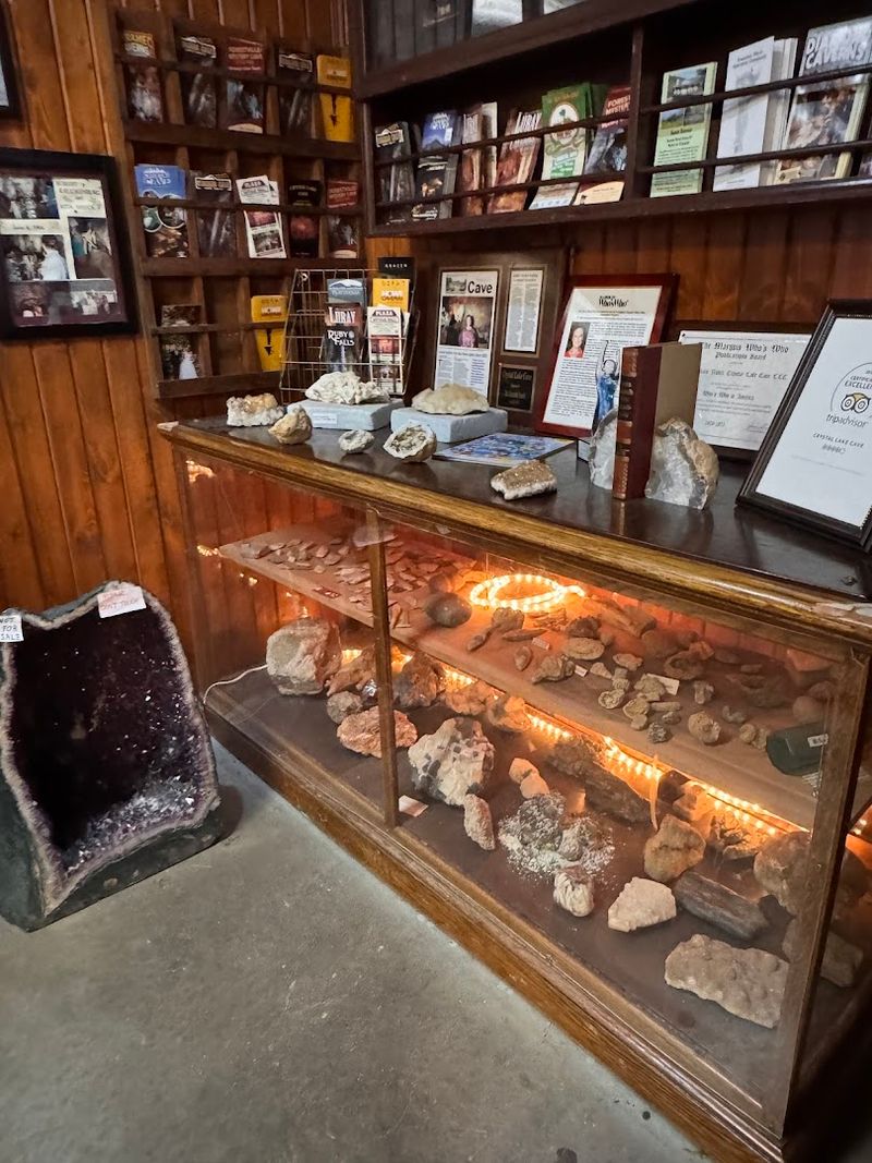 Gem Mining for Kids and the Gift Shop Scene