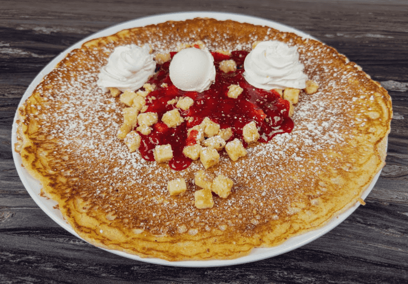 Pancakes Bigger Than Your Plate