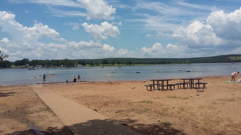 The Sandy Beach That Feels Out Of Place In Oklahoma
