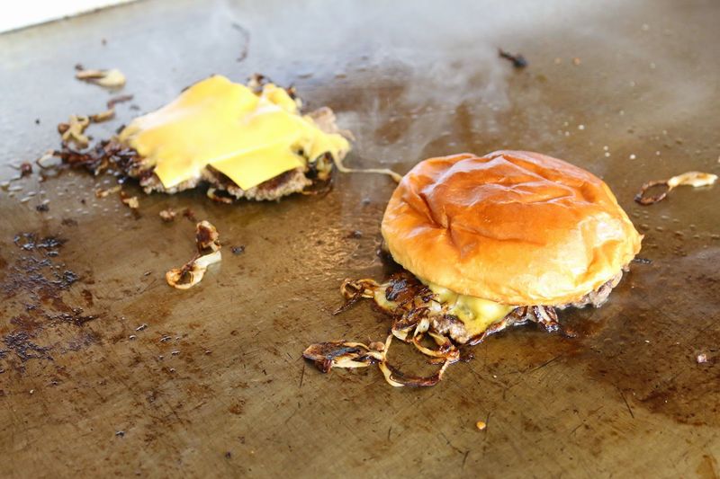 Oklahoma Fried Onion Burger