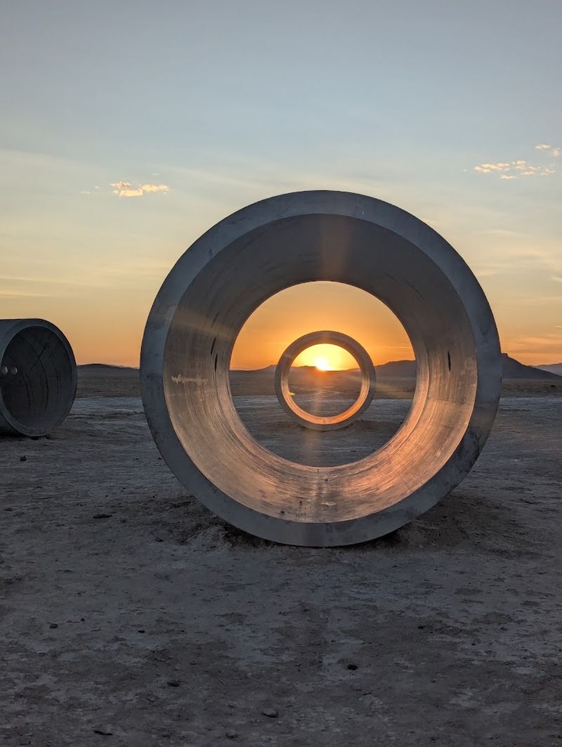 Explore Nancy Holt's Sun Tunnels