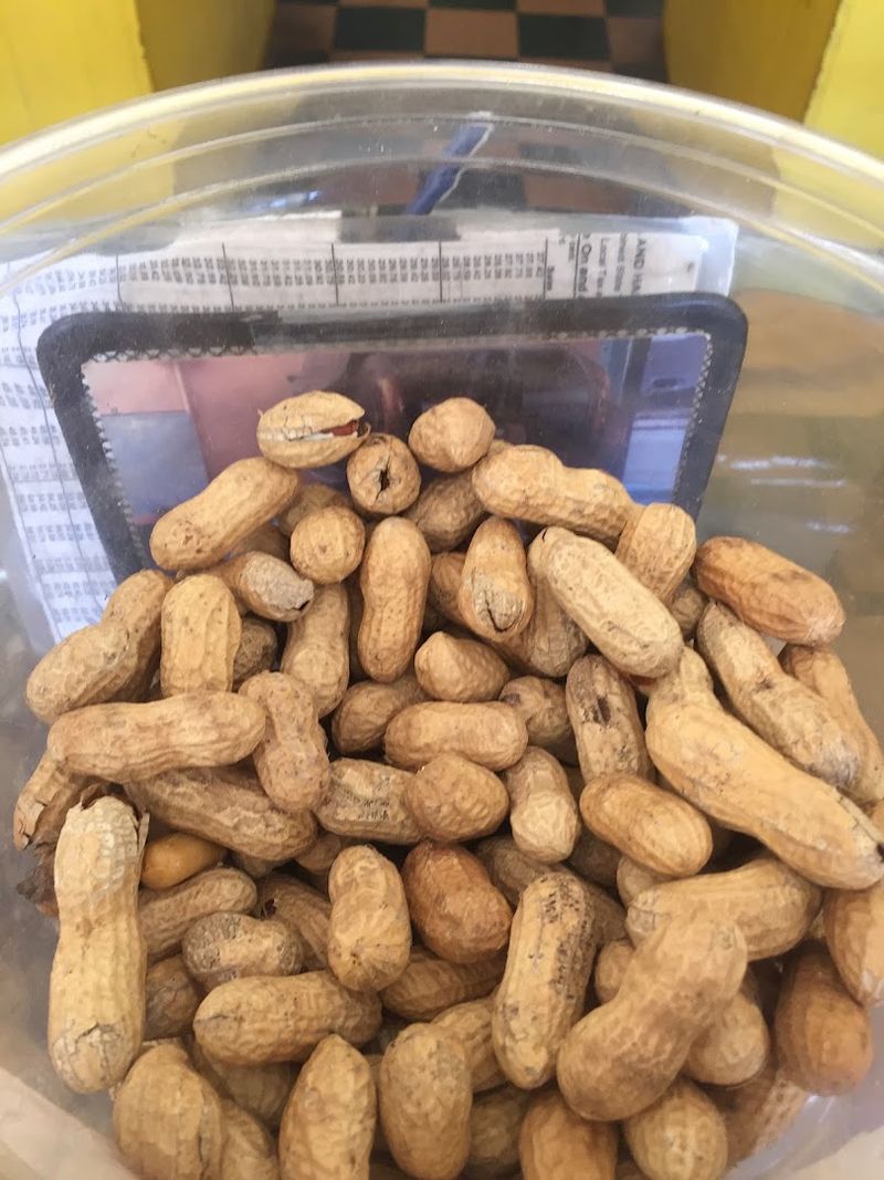 Fresh In-Shell Peanuts Provide The Famous Greeting