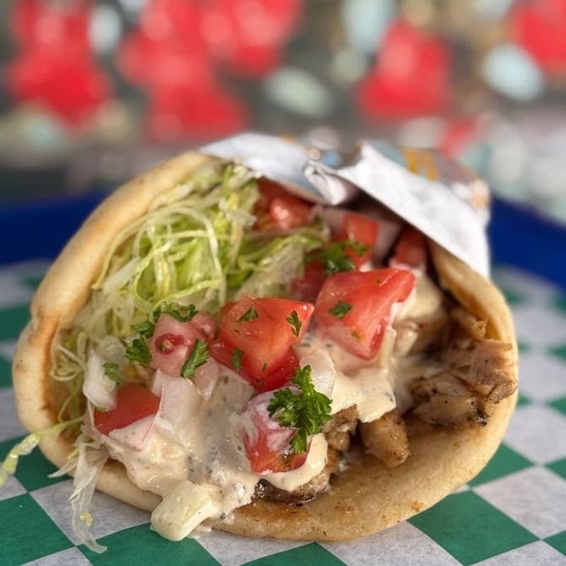 The Big Fat Gyro Treats Twelve Ounces Like A Starting Point