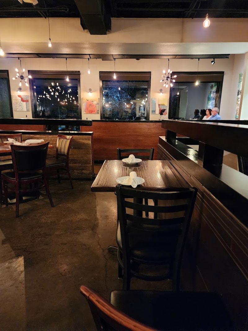 The Open Kitchen Puts The Action On Display