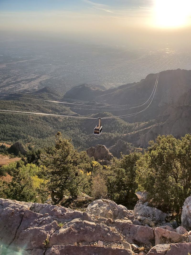 Rugged Canyons Drop Away Below