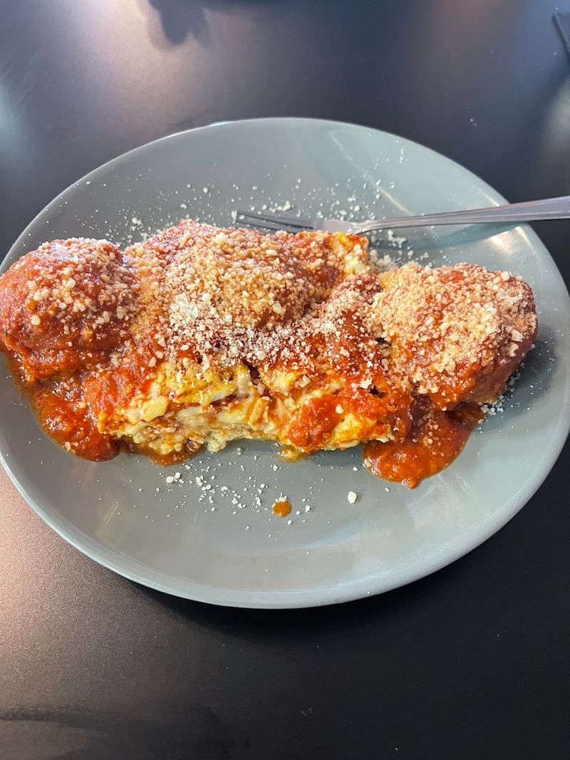 Lasagna And Meatballs That Carry The Comfort