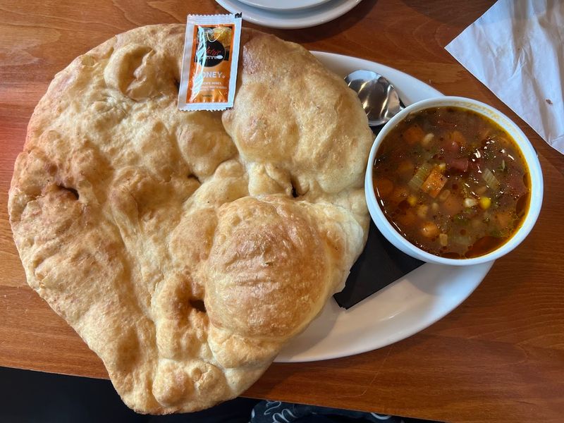 Fresh Bread Gives The Meal A Homemade Feel