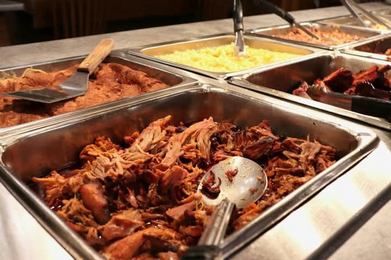 A Country Drive Ends At A Full Buffet
