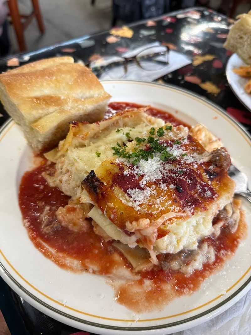 Five Generations Meet Inside Lasagna Ala Dattilo