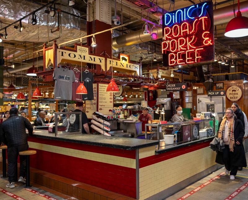 Reading Terminal Market Keeps The Counter In Constant Motion