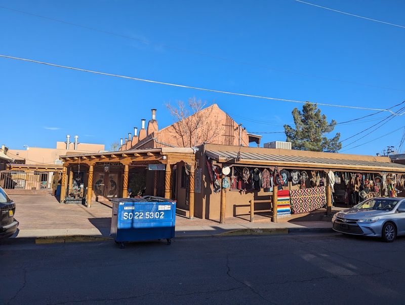 Patio Tables Beneath The New Mexico Sky