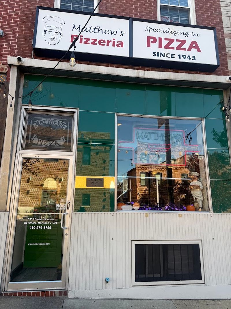 Matthew's Pizza