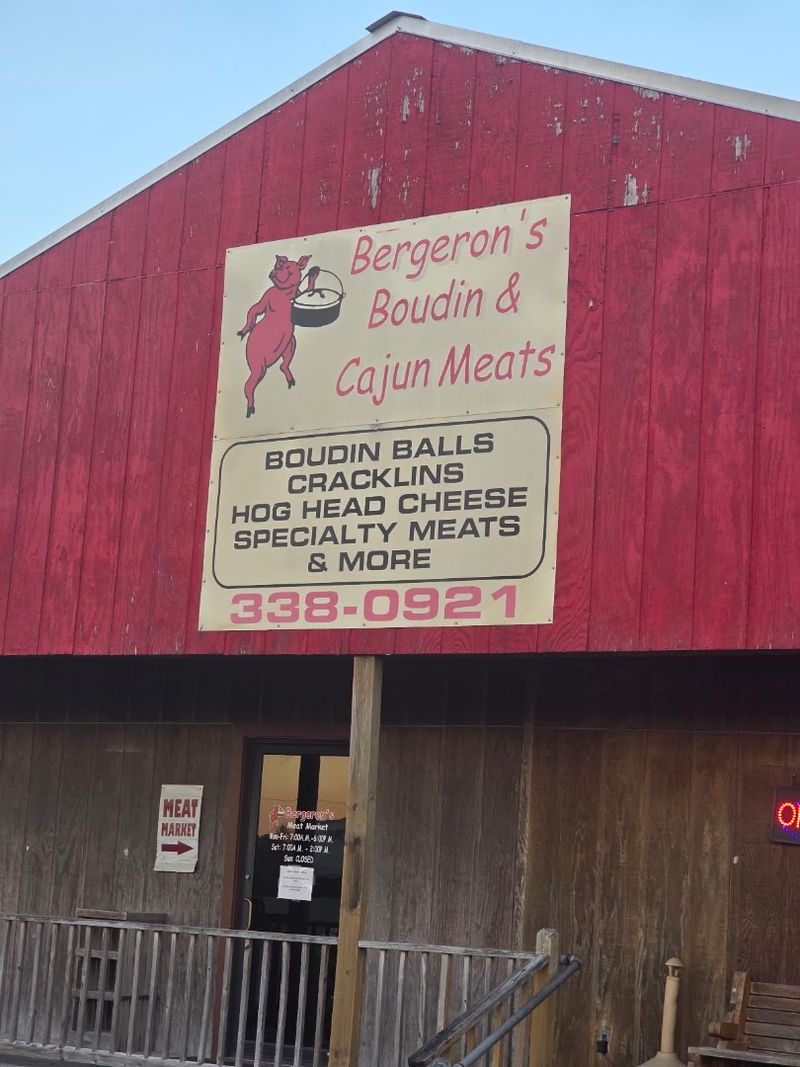 Bergeron’s Boudin & Cajun Meats