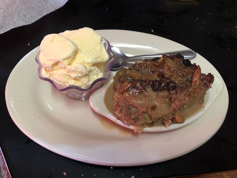 White Chocolate Bread Pudding