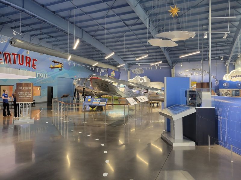 The Cockpit And Constellation Exhibits Upstairs