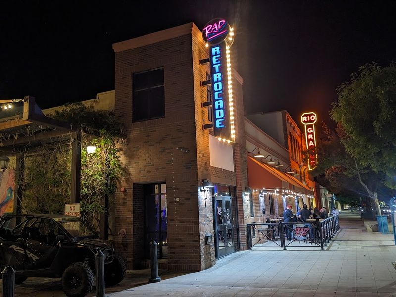The Downtown Setting Adds To The Retro Appeal