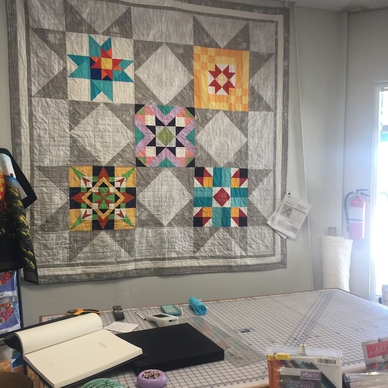 Finished Quilts Brighten The Interior