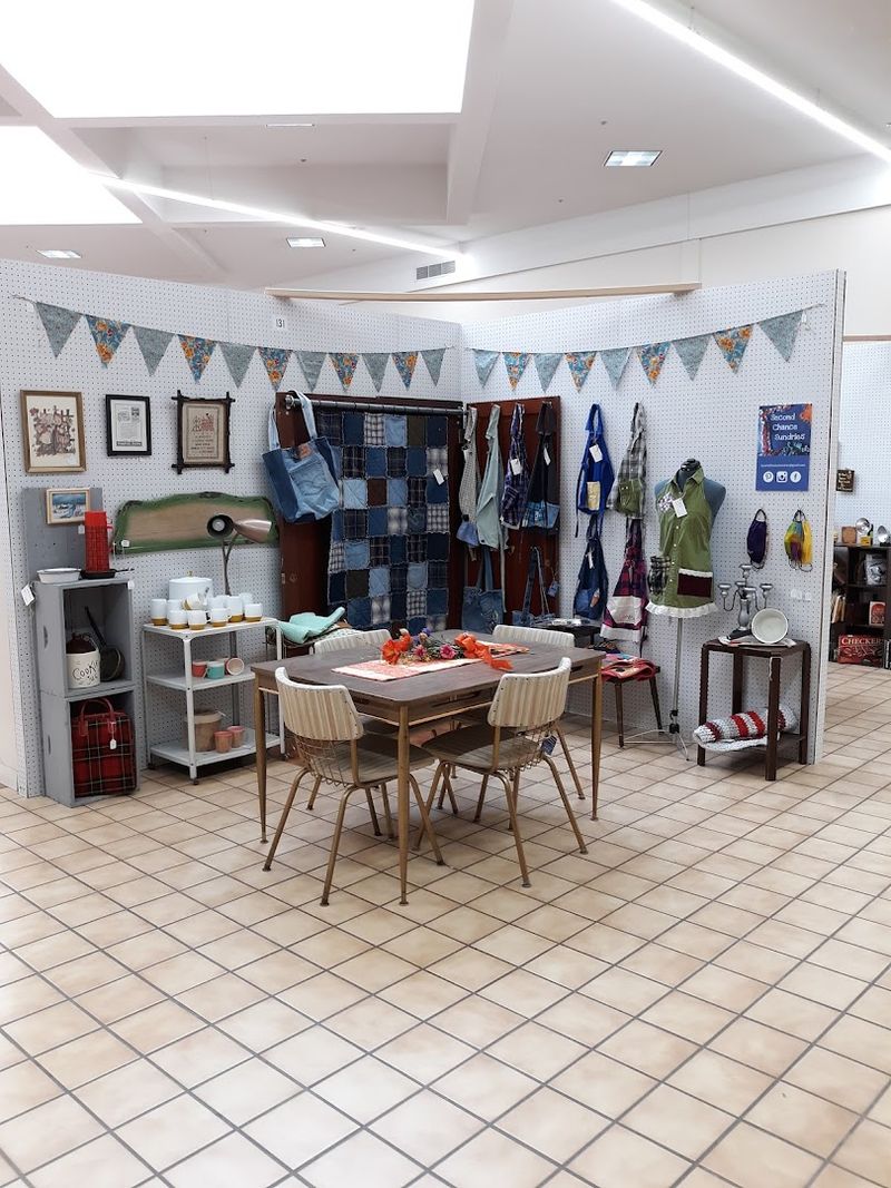 A Seating Area That Makes Big Shopping Days Easier