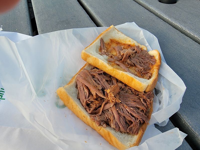 Hickory Smoke Gives The Meat Its First Flavor